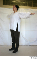  Photos Medieval Red Vest on white shirt 1 Medieval Clothing t poses white shirt whole body 0002.jpg